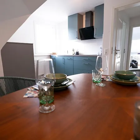 Apartament Meerjungfrau - W14, Zentral In Bahnhofsnaehe, Kueche *