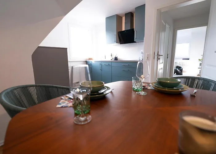 公寓 Meerjungfrau - W14, Zentral In Bahnhofsnaehe, Kueche *